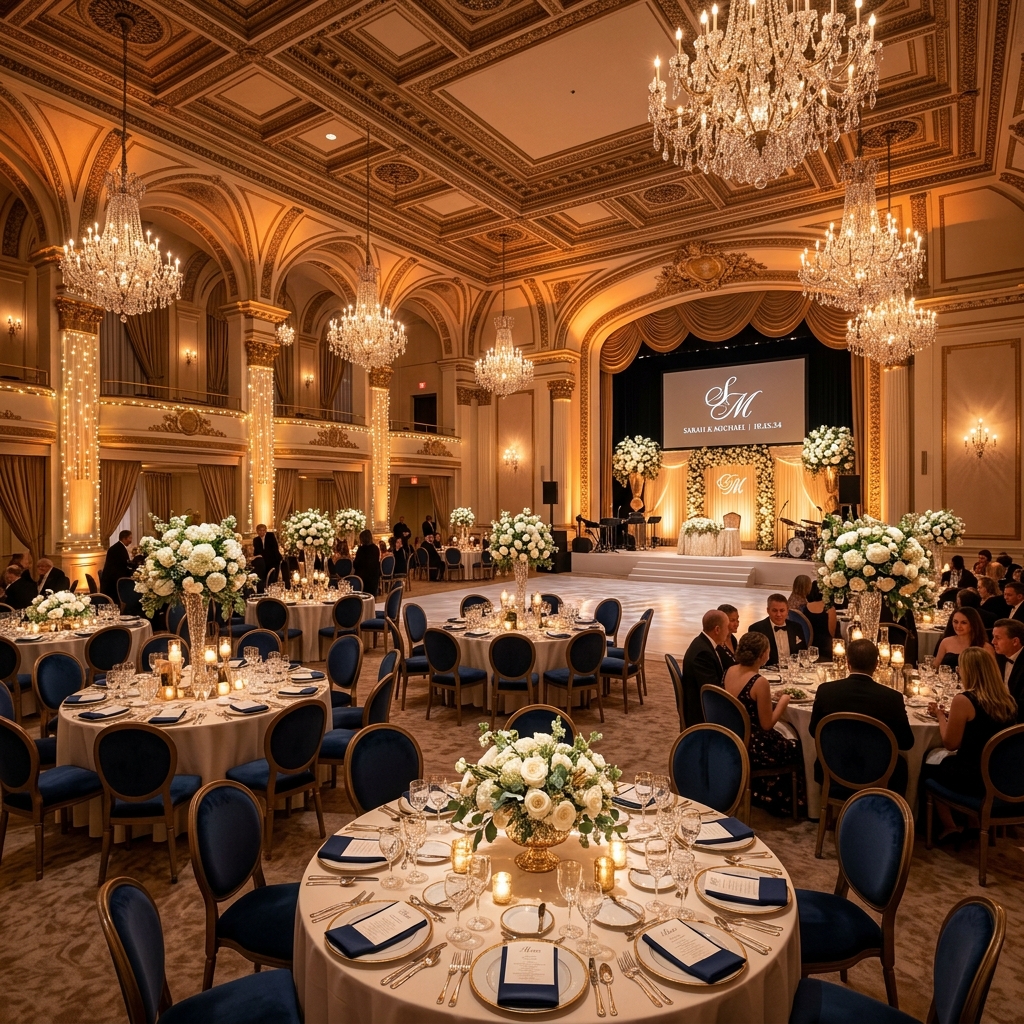 Grand Banquet Hall Setup